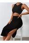 Women's Piping Detailed Camisole Crop&Skirt Set - 5