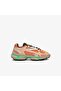 L003 Trainers in Orange Green