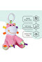 - Carly Animal Stuffed Plush Crib And Stroller Toy - Hippo - 3