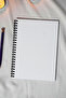 A5 Ottoman Tughra Patterned Black Kraft Cover Unlined Notebook (120 Pages) - Gift Notebook - 2