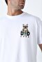Combed Cotton Fabric Men's Printed T-Shirt
