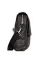 Oro Messenger 38 cm Black Leather Laptop Shoulder Bag - 4