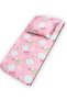 Cotton Baby and Child Elastic Sheet and Pillow Case 60X120 Pink Cloudy - 4