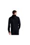 سويت شيرت أسود بقصة عادية بسحاب للرجال - 4