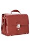 Mocca Leather Aktentaş 38 cm with Laptop Compartment Brown 1.54 kg - 3
