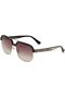 Unisex SPLF11 Sunglasses, Oro Rose' Lucido C/Parti Nero Semilucido, Size 61 - 2