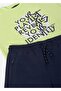 Boys' T-Shirt Shorts Set - Yellow - 4