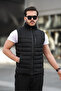 Water and Windproof Detachable Hood Men's down Jacket Vest - 4