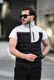 Water and Windproof Detachable Hood Men's down Jacket Vest - 4