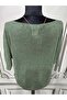 Women's Short Sleeve Quality Mercerized Blouse 40-46 (with a Necklace and Surprise Bracelet as a Gift) - 5