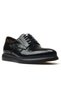 Men's Genuine Leather Casual Shoes 25Y Ykm-226815 m Black Patent Leather - 4