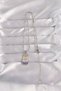 316L Steel Silver Color Mixed Enamel Moon Figure Tarot Necklace - 2