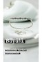 Stainless Steel Leyla Victorian Model Zircon Stone Women's Handcuff Bracelet Silver Color