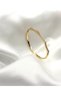 Xuping Dorik Model Zircon Stone Women's Handcuff Bracelet Gold Color - 5