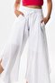 Güzide Şile Cloth Elastic Symmetrical Leg Summer Shalwar White Byz - 4