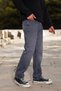 Men's Baggy Fit Jeans Jean Loose Cut Trousers - 2