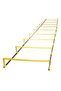Agility ladder with obstacles, 10 steps