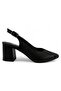 Venus 25460991 Genuine Leather Classic Women's Shoes-Black - 2