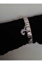 Steel Italian Charm with Hologram Moon Figure