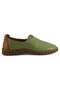 210725 Genuine Leather Women's Casual Shoes-Green - 3