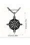 Yiwu Viking Compass Necklace for Men - 5
