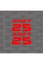 Mondial Drift L 25 Side Grenage Sticker Model Style Sticker Drift 25 - 2