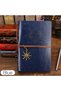 Vintage Notebook with Leather Cover Kraft Page with Vip Pen Gift Daily Note Agenda Memory Souvenir Notebook - 8