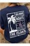 Unisex Men/Women the Island Custom Printed Oversize Cotton T-Shirt - 2