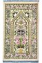 Portable praying mat With elegant Bag with Strip Multicolored Soft Islamic Prayer Rug (Pink) - 4