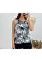 Women's Ethnic Pattern Halter Neck Blouse - 6