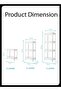 4 Tier Shower Caddy Corner Shelves Layer Shelving Unit Plastic Shelf Kitchen Toilet Bathroom Storage - 4