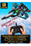 Remote Control Fighter Jet Plane for Kids RC Airplane Mimics Drone Helicopter Flying Aircraft Toy