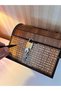 Target Piggy Bank - Parabox Wooden Type Box 10,000 Tl Medium Size (Walnut) with Pen - 3