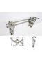 Foldable Wall-Mounted Stainless Steel Laundry Drying Rack, Extendable, Space-Saving Design - 9