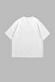 Duck You! Printed Oversize Unisex White Tshirt - 2