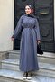 Anthracite Single Jersey Basic Dress