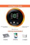 Foot Massager, USB Rechargeable Feet Massage Machine Foldable Calves Massage Tool Improves Circu - 4