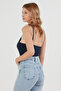 Basic Snap Rope Strap Bodysuit - 4