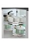 270° Rotating Blind Corner Lazy Susan Cabinet Organizer Magic Corner Base Cabinet Pull Out
