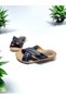 Cross Design Home and Outdoor Slippers Suitable for Daily Scalloped Feet - 6