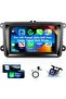 Android Car Stereo for Volkswagen Passat Jetta Golf Polo Caddy Tiguan Seat Skoda 4+64GB with Camera