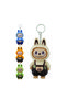 LA BUBU Plastic Bunny Keychain – Face-Changing Expressions | Small Size 10 cm - 5