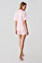 324 women's 4-piece slippers and shorts pajama set - 4