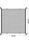 Multipurpose Shade Net – 75% Shade Coverage – Silver Colour – 10 x 20 Feet - 9