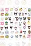 Super Sticker Set - 100+ Pieces of Stickers, 6 Pieces of Memo Pad Stickers, 2 Pieces of Coaster Sticker Set - 3