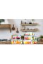 5-Piece Glass Food Storage Set | Rectangle (370ml, 640ml, 1050ml) + Square (320ml, 800m - 9