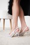 Twi̇ny Stone Evening Dress Heeled Shoes - 4