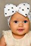 Baby Girl Bow Bonnet Heart Pattern Colorful - 2