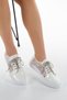 Women's 3 cm Flat Heels Lace Wedding Dress Evening Dress Shoes