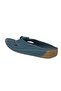 25Y Grf Denim Blue Women's Genuine Leather Daily Slippers - 3